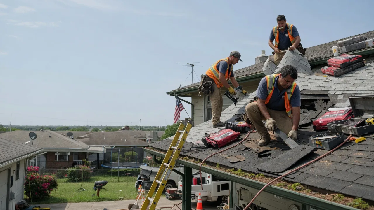 Roof Repair in Estelline, TX near me